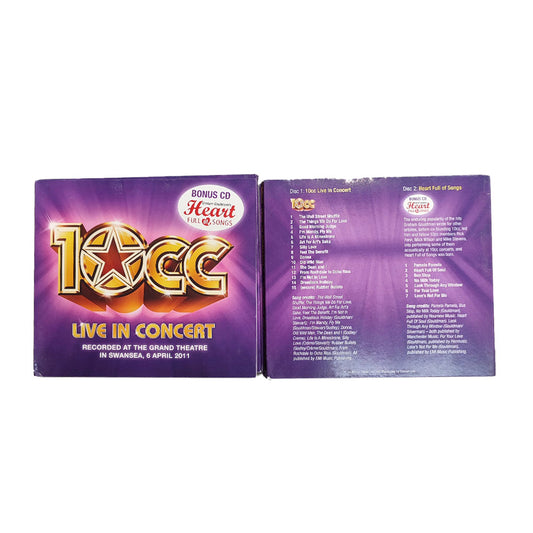 10cc Live In Concert CD