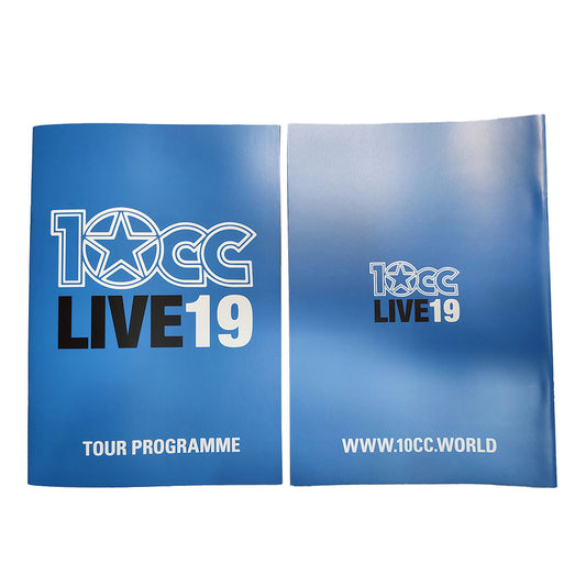 10cc Live 19 Tour Programme